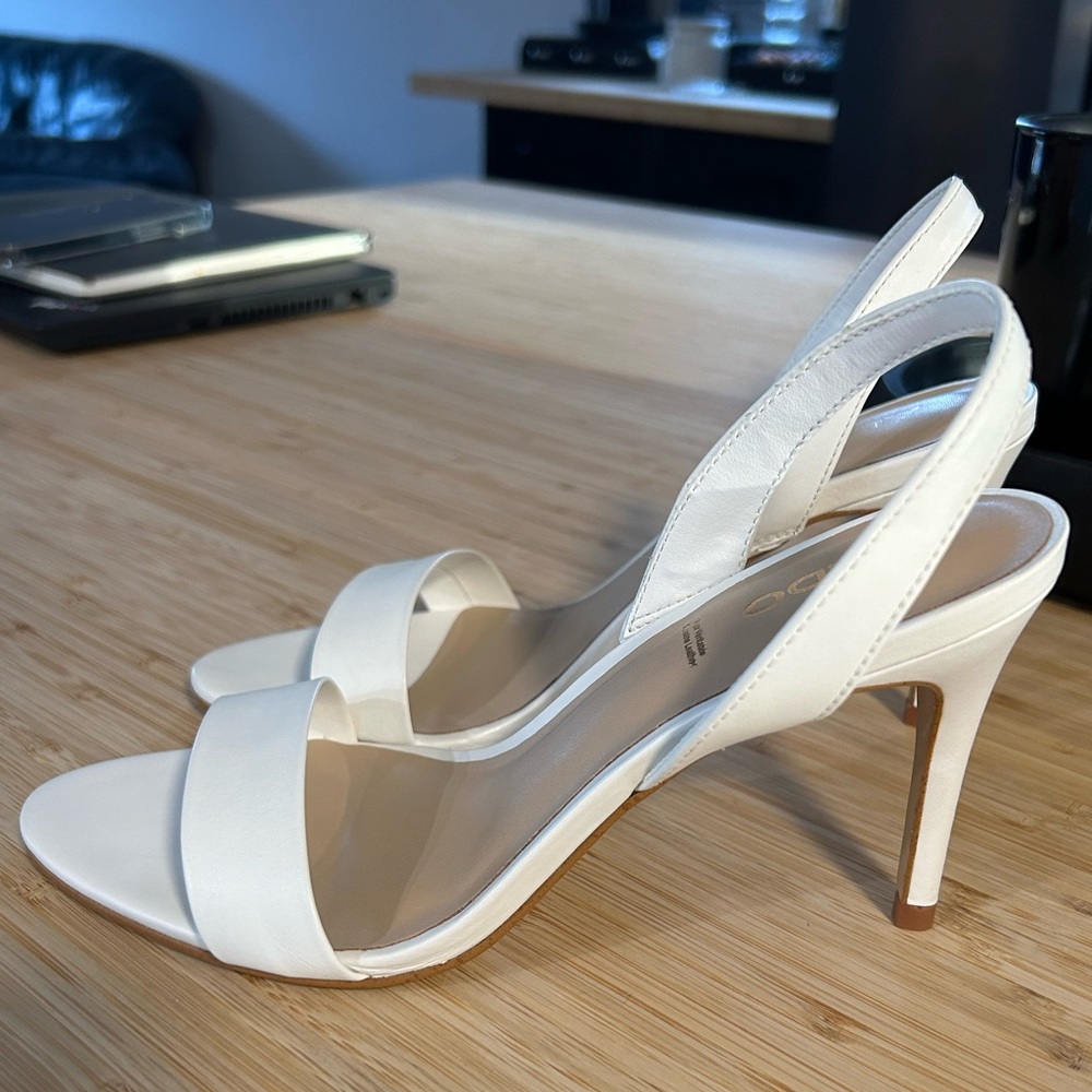Aldo Heels - White Size 7